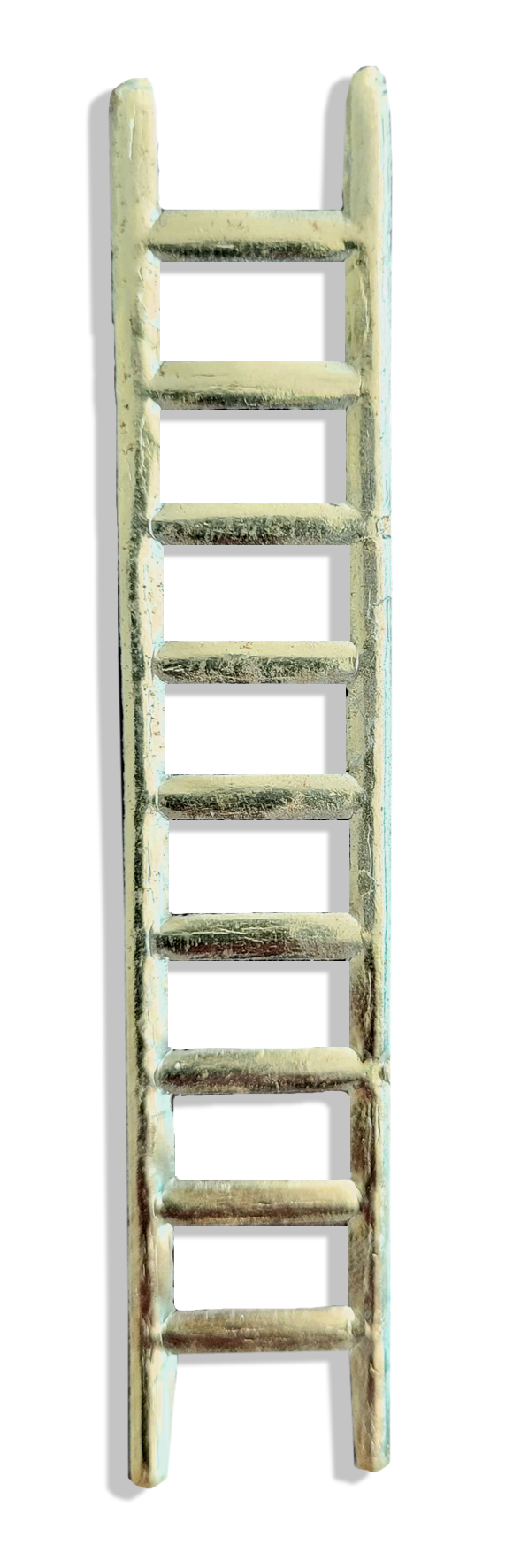 06722617-Leiter-einzeln Ladder big size Set of 17 pcs. made from Dresden foil paper