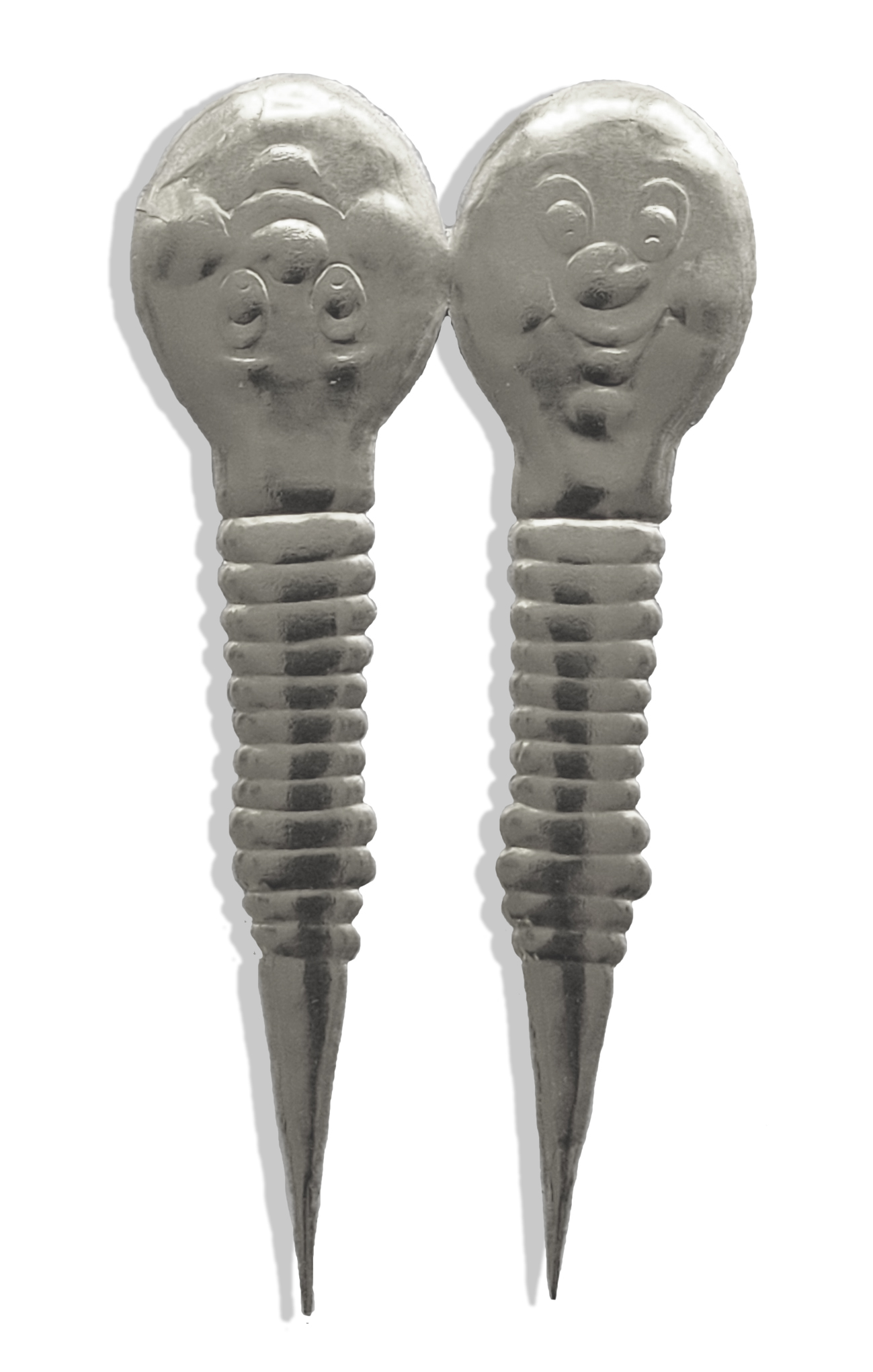 Tadpole Set Of 2 pcs. made from Dresden foil paper