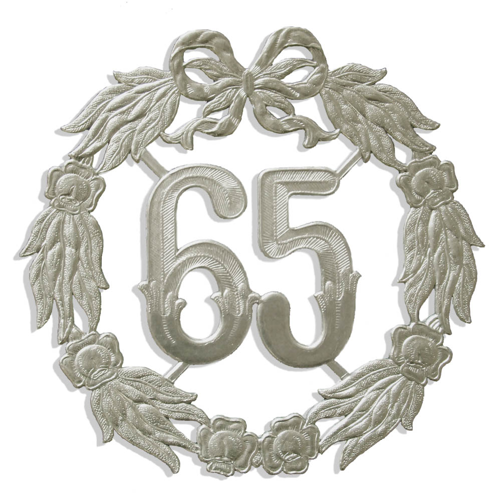 Jubilee Number 27 cm  [variations from 10 to 100]