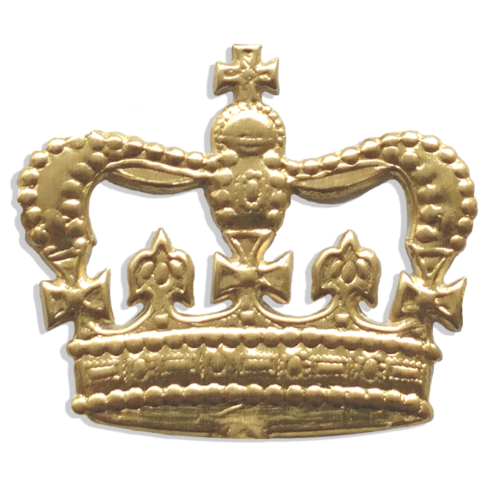 06741101 Crown Set of 24 pcs. made from Dresden foil paper