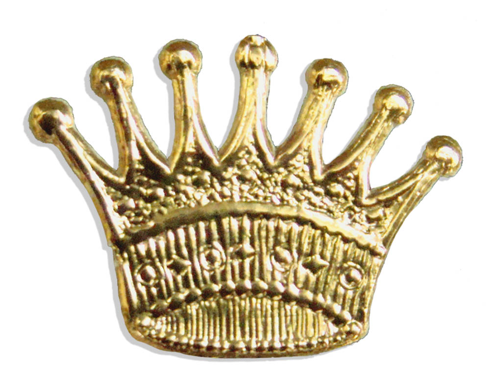 067214201 Crown Set Of 20 pcs. made from Dresden foil paper