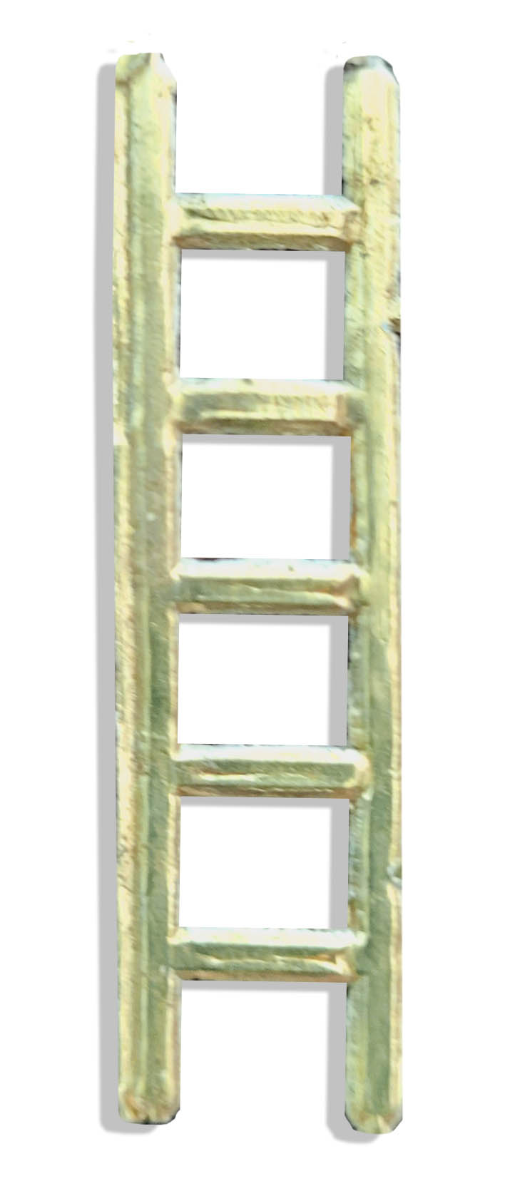 06715614-Leiter-einzeln Ladder small size Set of 56 pcs. made from Dresden foil paper