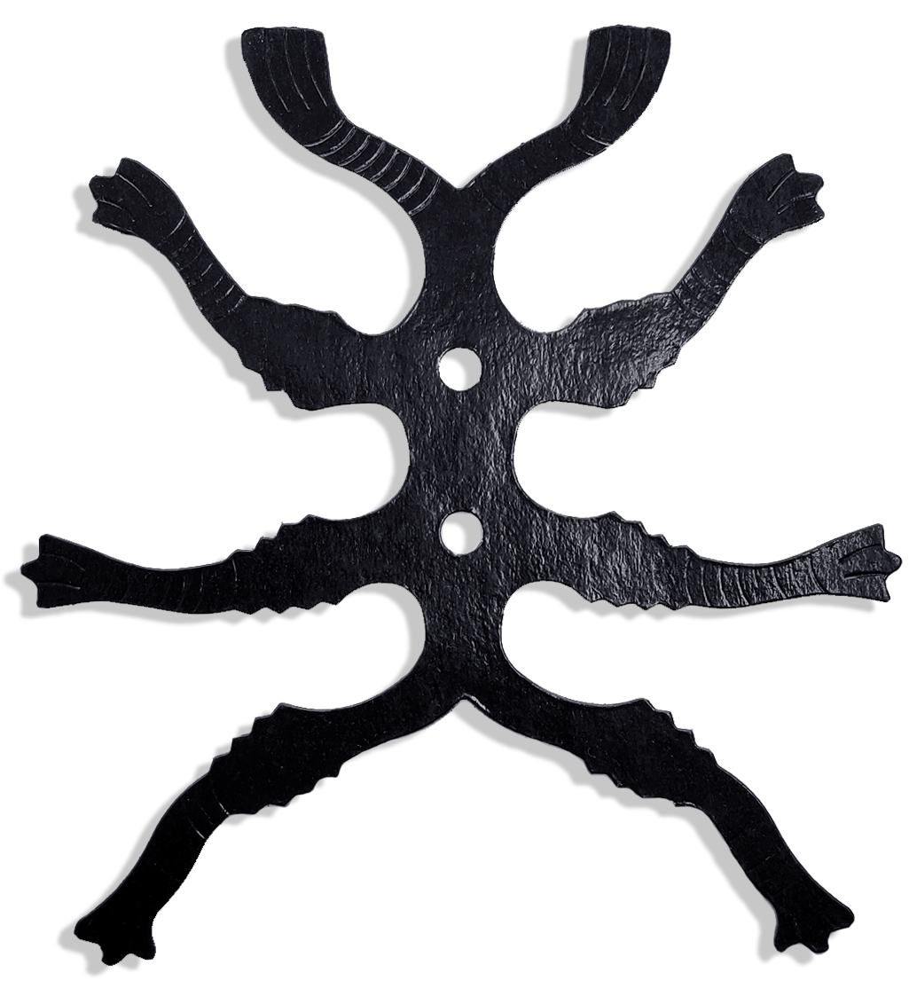 09002514 Ladybug feet 130 x 122 mm - Set of 50 pcs.