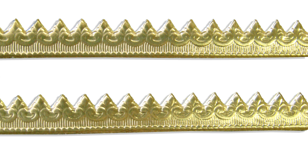 120221011 Dresden Trim Baroque made from Dresden foil paper