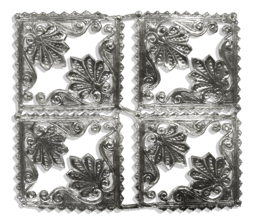 Corners Set Of 8 pcs. made from Dresden foil paper