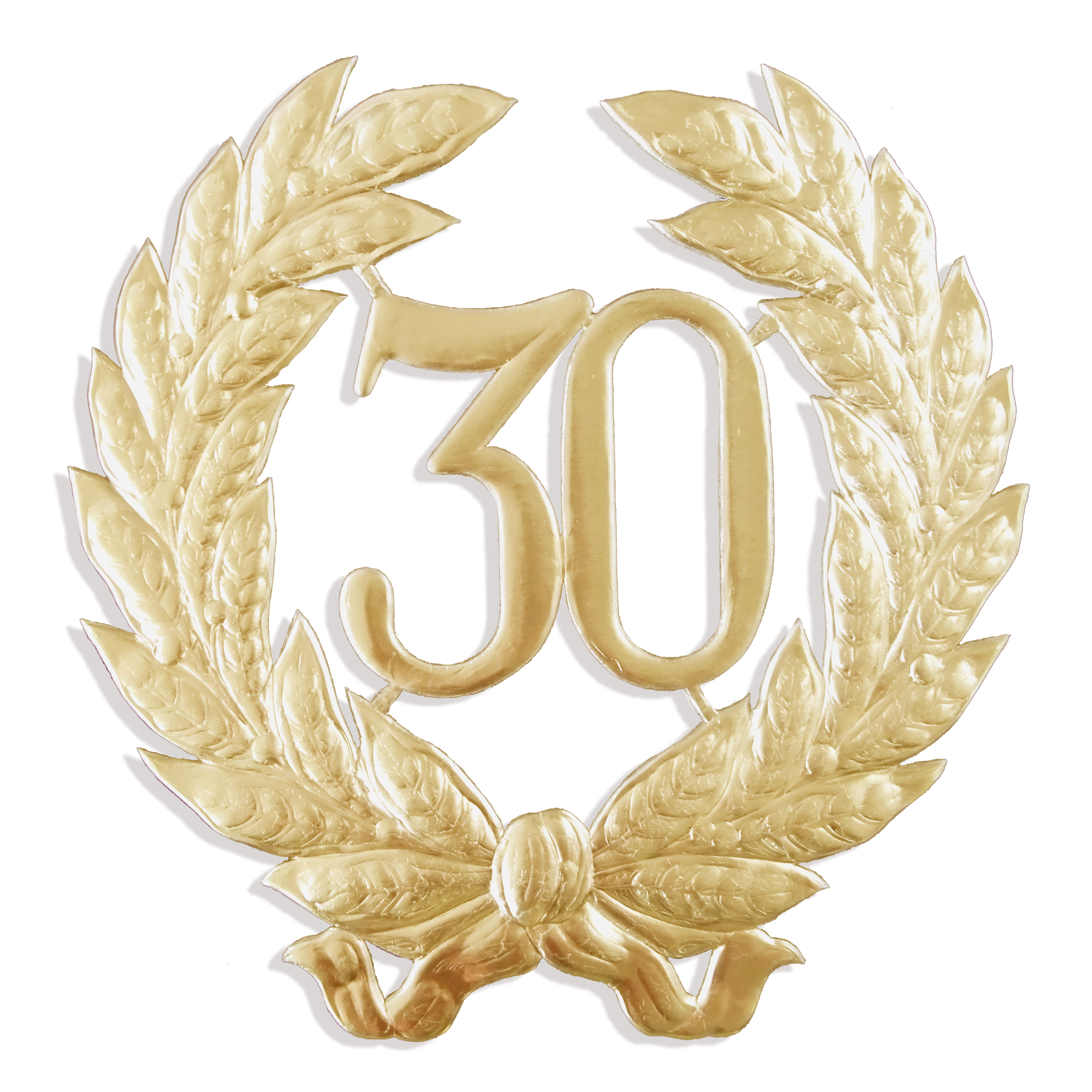Jubiläumszahl 41 cm "30"