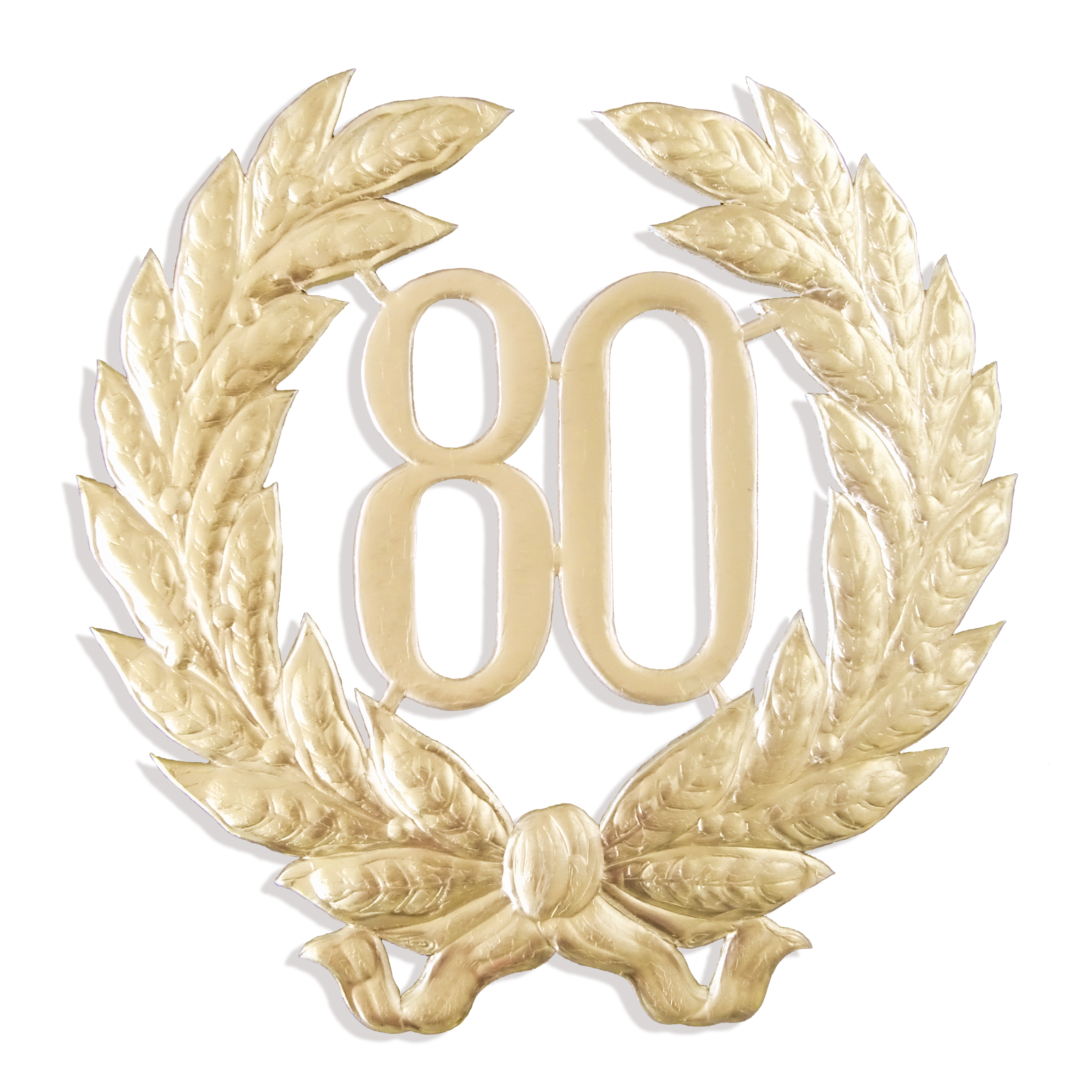 Jubiläumszahl 41 cm "80"