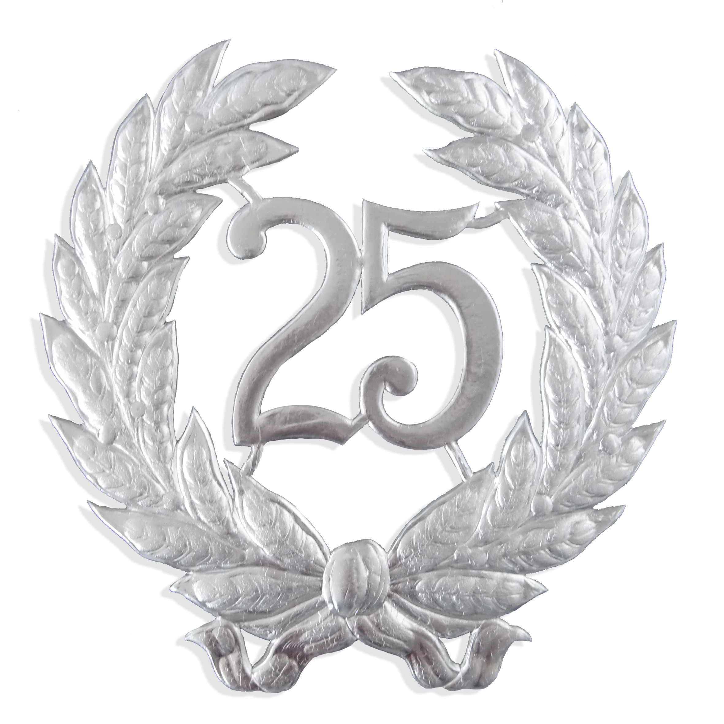 Jubiläumszahl 41 cm "25"