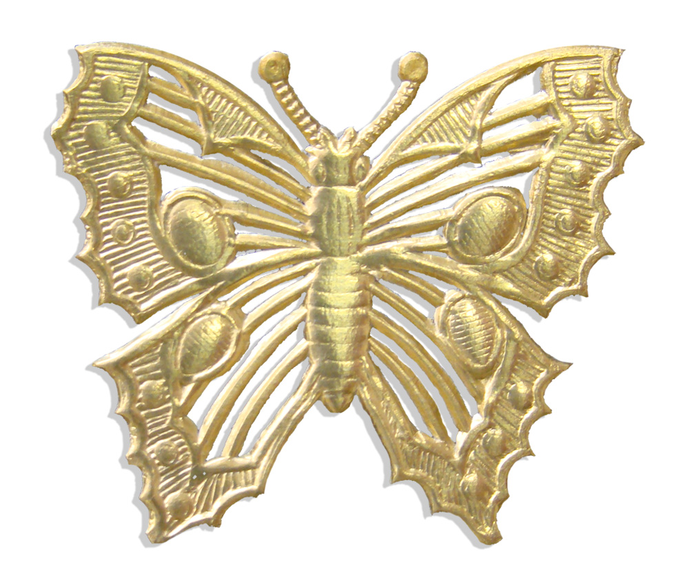 060830A01 Butterfly Set Of 18 pcs. made from Dresden foil paper