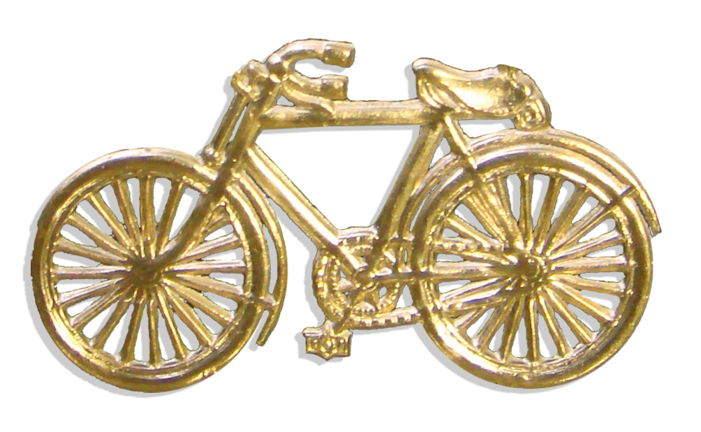 06079201 Bicycle Set Of 6 pcs. made from Dresden foil paper