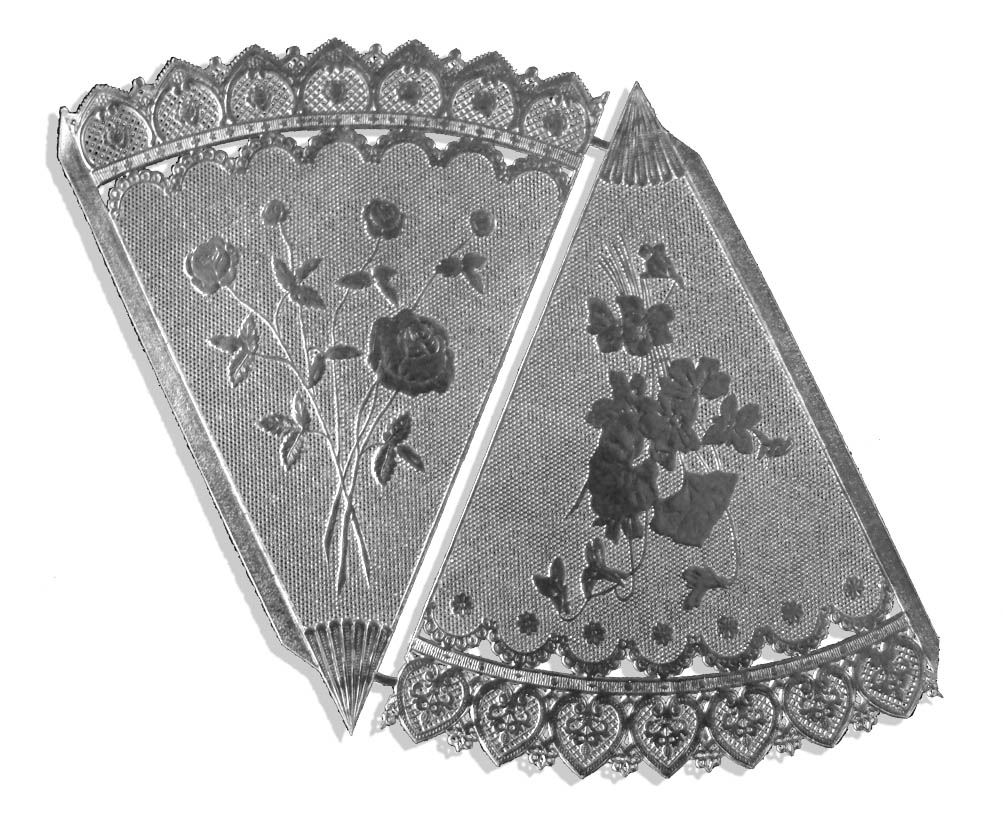 Spitztüte / Cornucopia 2er Set aus Dresdner Pappe
