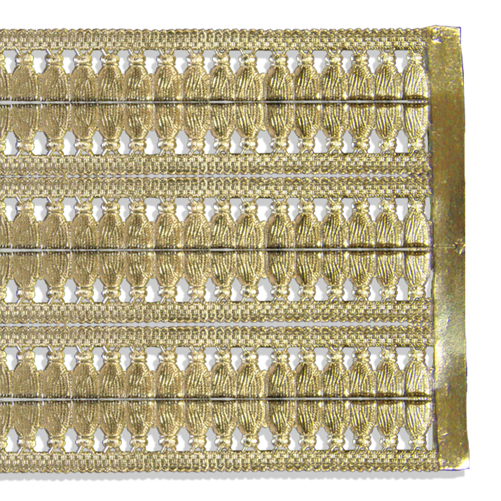 120275011 Dresden Trim Tassel made from Dresden foil paper