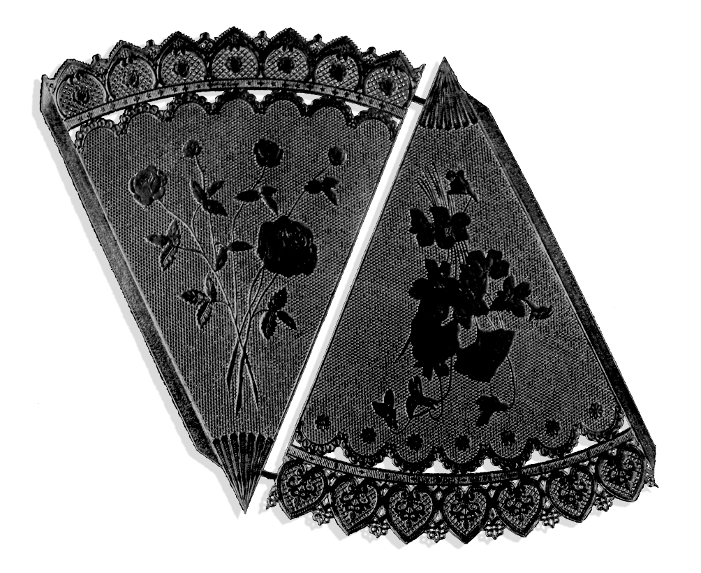 Spitztüte / Cornucopia 2er Set aus Dresdner Pappe