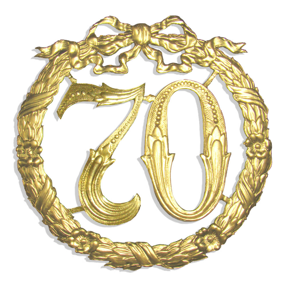  Jubilee Number 24 cm