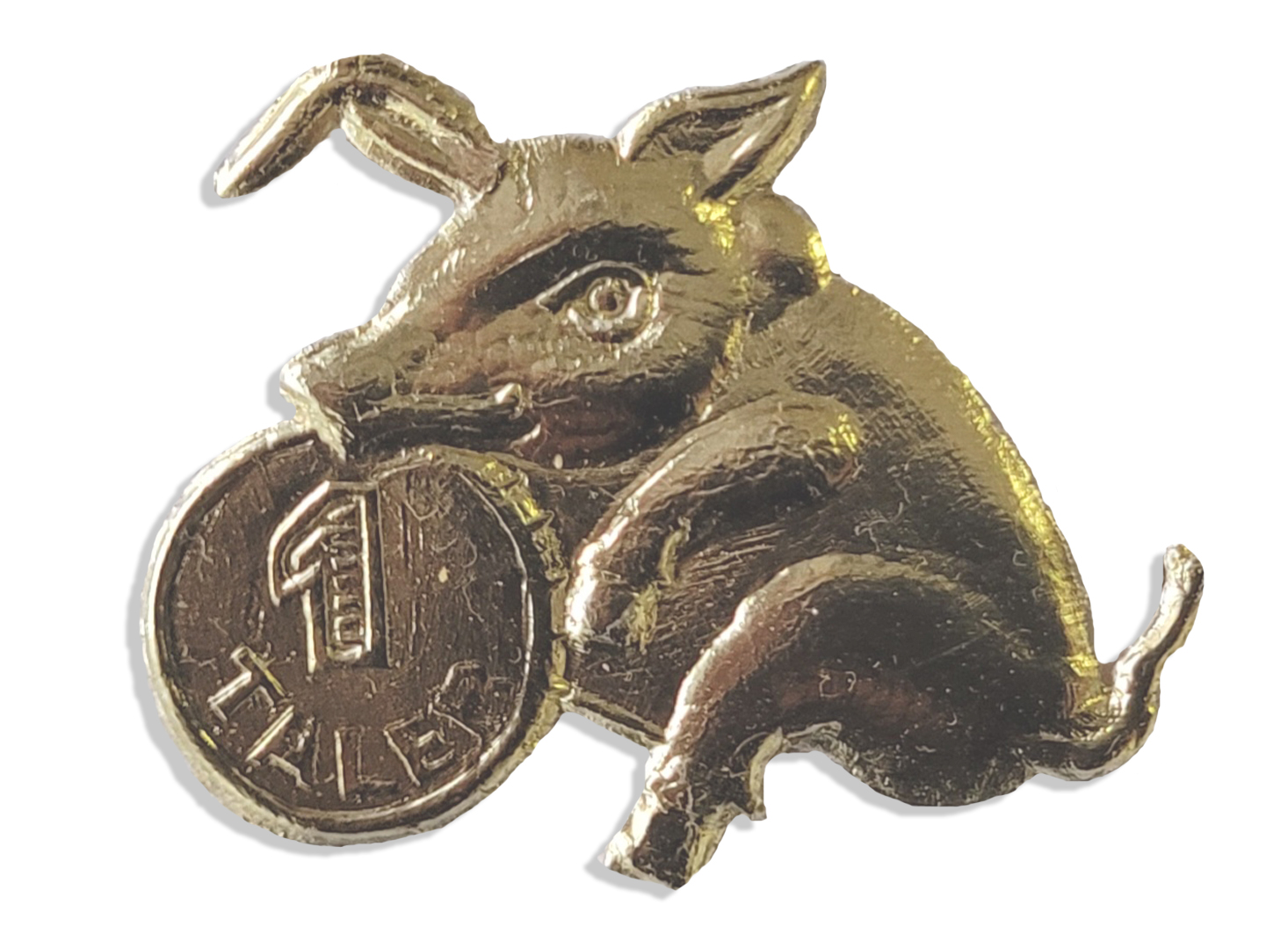 06721020-einzeln Lucky Charm Pig Set of 20 pcs. made from Dresden foil paper
