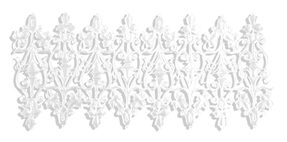 Ornamente 8er Set aus Dresdner Pappe