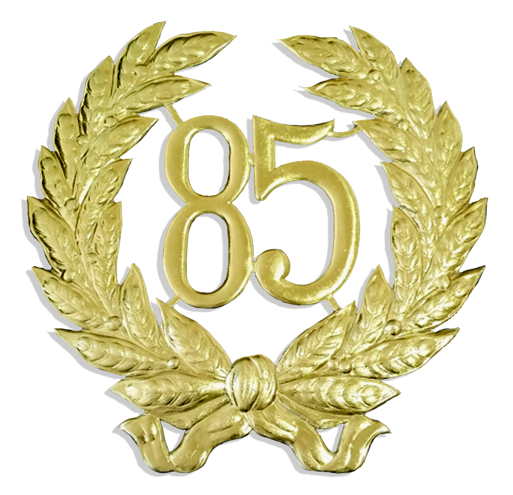 Jubiläumszahl 41 cm "85"