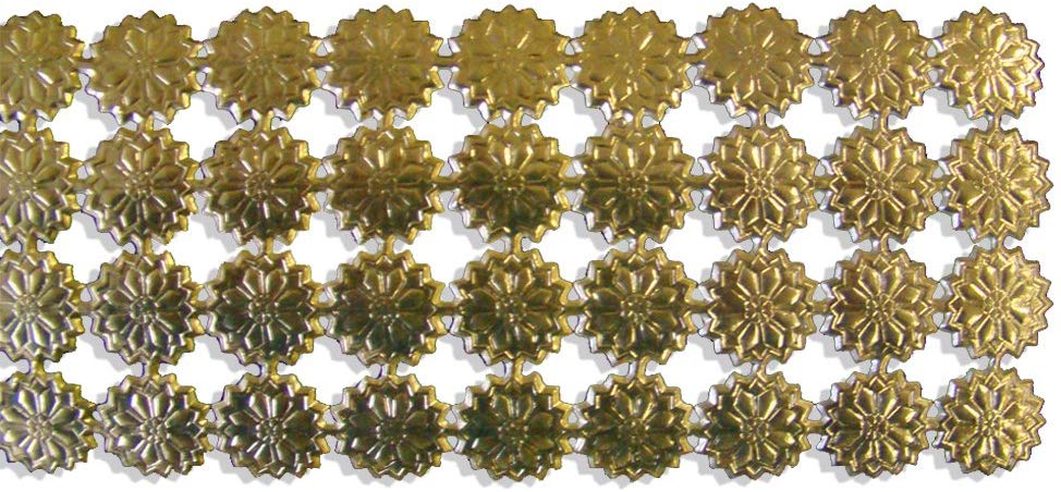 Dresden Trim Rosette made from Dresden foil paper