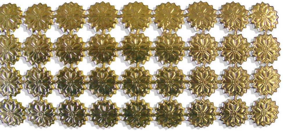 12085001 Dresden Trim Rosette made from Dresden foil paper